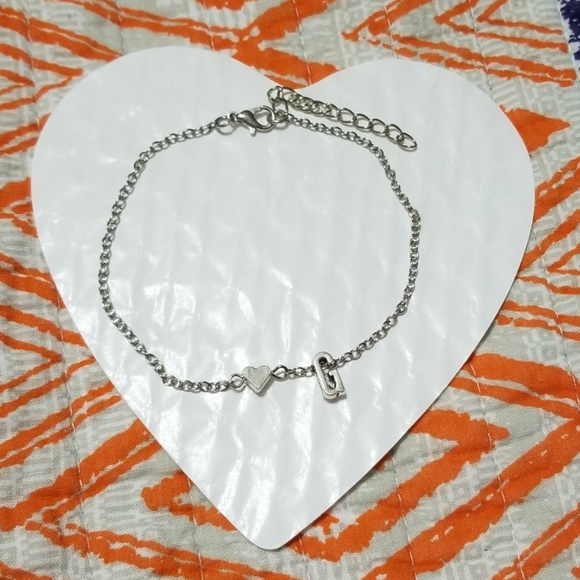 Most Letters plus Infinity Sign heart Anklet - Picture 6 of 7